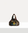 Vivienne Westwood Archive Mini Yasmine Handbag Harris Tweed Check Light-check