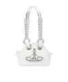 Vivienne Westwood Archive Orb Chain Handbag In White