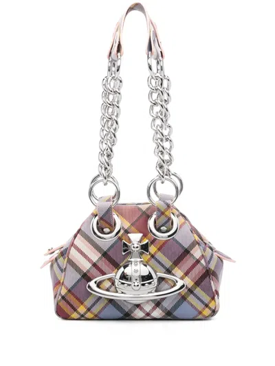 Vivienne Westwood Archive Shoulder Bag In Neutrals