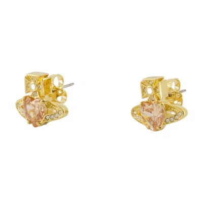 Vivienne Westwood Ariella Earrings In Gold