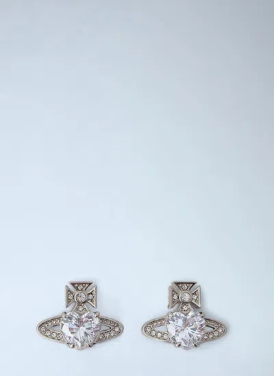 Vivienne Westwood Ariella Earrings In Silver