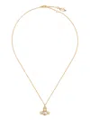 Vivienne Westwood Ariella Orb Crystal-embellished Necklace In Gold