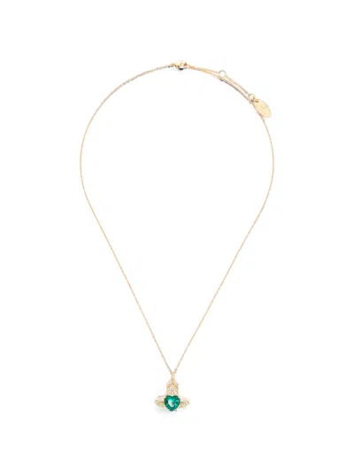 Vivienne Westwood Ariella Orb Necklace In Gold