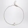 Vivienne Westwood Ariella Silver Bracelet In Metallic