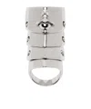 Vivienne Westwood Armor Shaped Ring In Silver