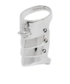Vivienne Westwood Armor Shaped Ring In White