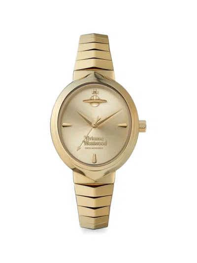Vivienne Westwood Armour Watch In Gold
