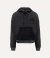 Vivienne Westwood Ashton Hoodie Duoweave Org Felpa Charcoal Xxl Men In Gray