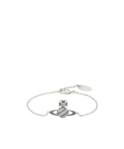 Vivienne Westwood Assita Bracelet In White
