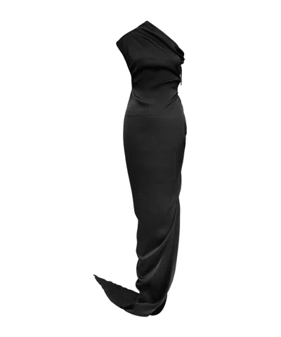 Vivienne Westwood Asymmetrical Dress In Black
