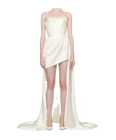 Vivienne Westwood Asymmetrical Dress In White
