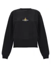 Vivienne Westwood Athletic Logo Jersey Sweatshirt In Navy