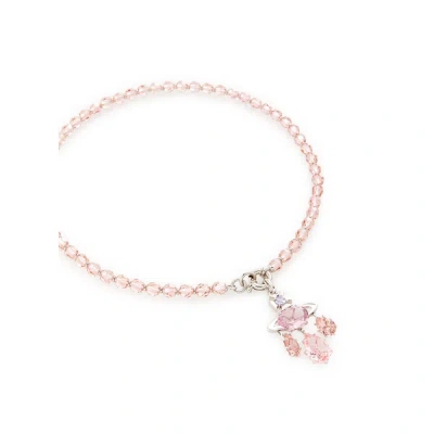 Vivienne Westwood Augusta Necklace In Pink