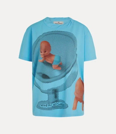 Vivienne Westwood Baby Isla T-shirt Cotton Blue L Unisex