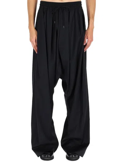 Vivienne Westwood Back Wool Pant In Black