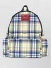 Vivienne Westwood Medium George Check-pattern Logo-patch Backpack