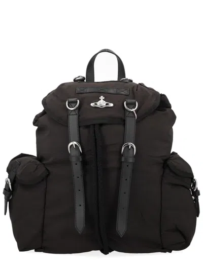 Vivienne Westwood Backpack Highland In Black