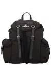 Vivienne Westwood Backpack Buckle Straps Flap Top Handle In Black