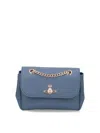 Vivienne Westwood Orb Plaque Foldover Top Shoulder Bag