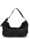 Vivienne Westwood Maxime Large Shoulder Bag Harris Tweed Check Dark-check In Multi