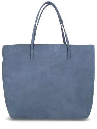 Vivienne Westwood Bag "study" In Blue