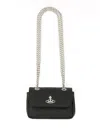 Vivienne Westwood Bag With Chain Small In Black
