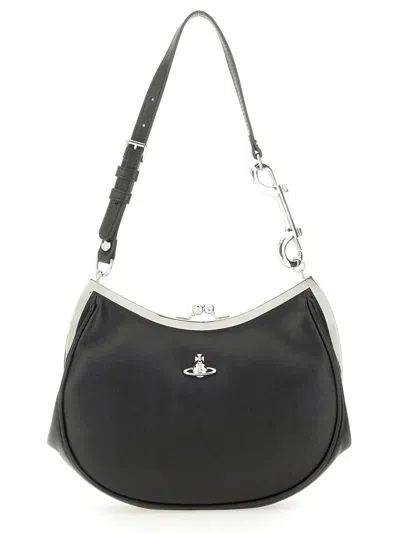 Vivienne Westwood Bag With Logo Plaque Unisex In Black