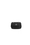 Vivienne Westwood Women Shoulder Bag With Orb Plaque In Black