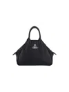 Vivienne Westwood Structured Pebbled Texture Shoulder Bag With Dual Handles