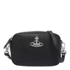 Vivienne Westwood Anna Crossbody Bag In Synthetic Leather In Black