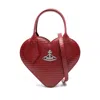 Vivienne Westwood Josephine Logo-embellished Croc-effect Leather Shoulder Bag