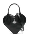 Vivienne Westwood Leather Shoulder Bags In Black