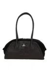 Vivienne Westwood Shirley Small Shoulder Bag In Black