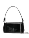 Vivienne Westwood Orb Chain Tote Bag In Black