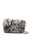 Vivienne Westwood Graphic Print Shoulder Bag With Chain Strap In Multi
