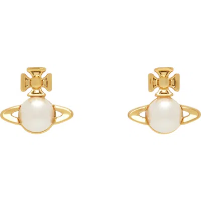 Vivienne Westwood Balbina Earrings In Gold
