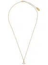 Vivienne Westwood "balbina" Necklace In Gold