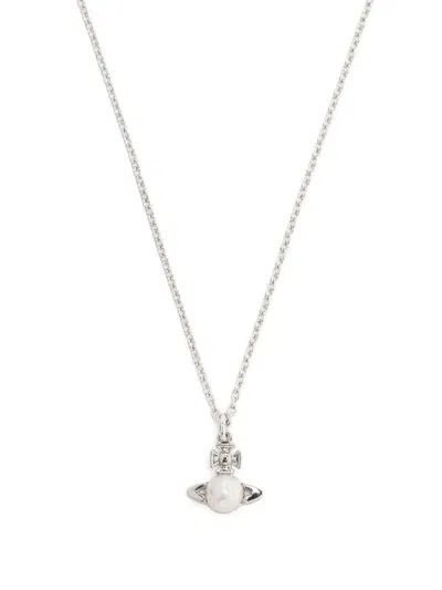 Vivienne Westwood "balbina" Pendant Accessories In Gray
