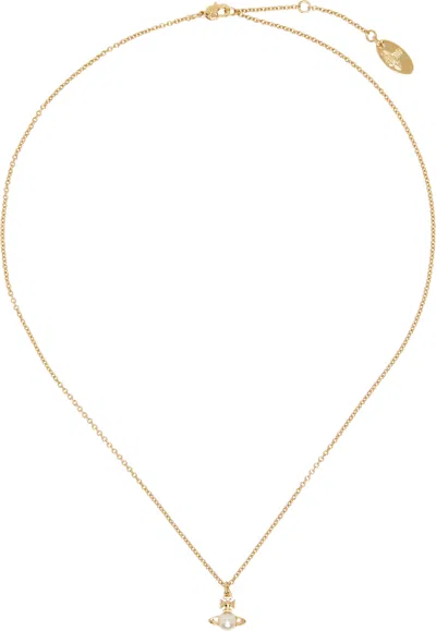 Vivienne Westwood Balbina Pendant Necklace In Neutral