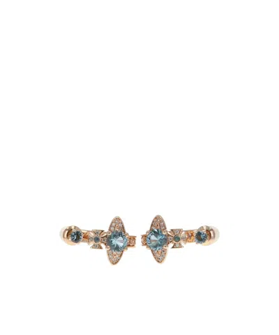 Vivienne Westwood Ball-shaped Pattern Earrings In Yellow