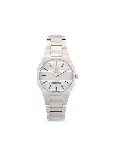 Vivienne Westwood Bank 38mm Watch In Neutrals