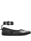 Vivienne Westwood Round-toed Ballet Flats In Black