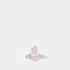 Vivienne Westwood Annalisa Hair Clips In Grey
