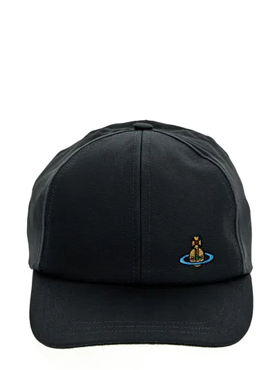 Vivienne Westwood Baseball Cap In Black
