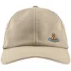 Vivienne Westwood Baseball Cap Beige In Beige