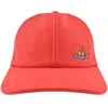 Vivienne Westwood Baseball Cap Red In Red