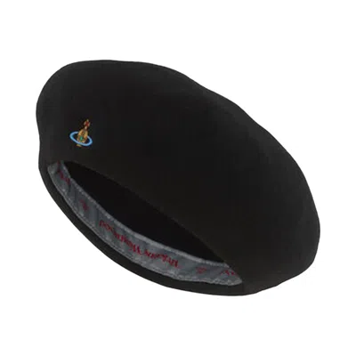 Pre-owned Vivienne Westwood Basque Beret 'black' | Men's Size L/xl