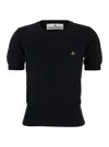 Vivienne Westwood Classic Orb T-shirt In Black