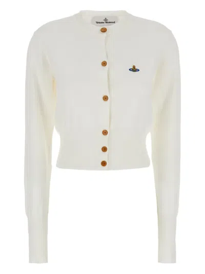 Vivienne Westwood Bea Button-detail Cardigan In Multi