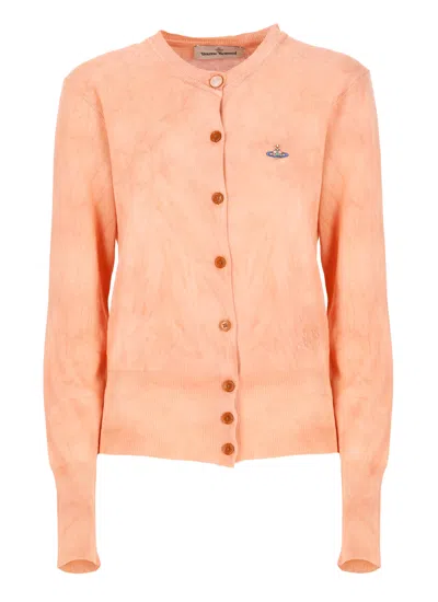 Vivienne Westwood Bea Cardigan In Orange